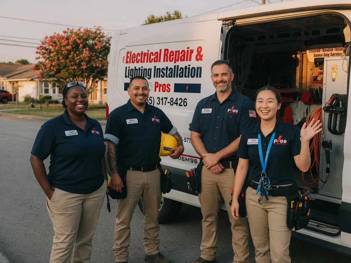 Licensed Electrician company in Danciger, TX